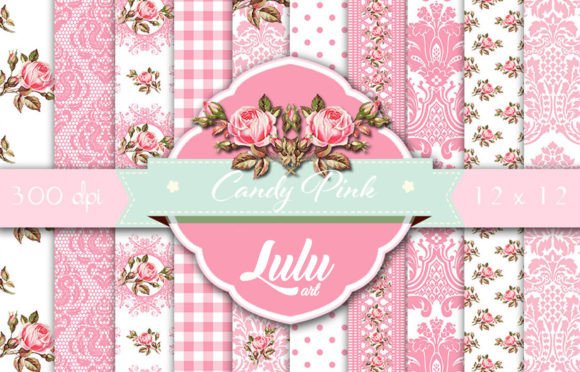 Candy Pink Patterns