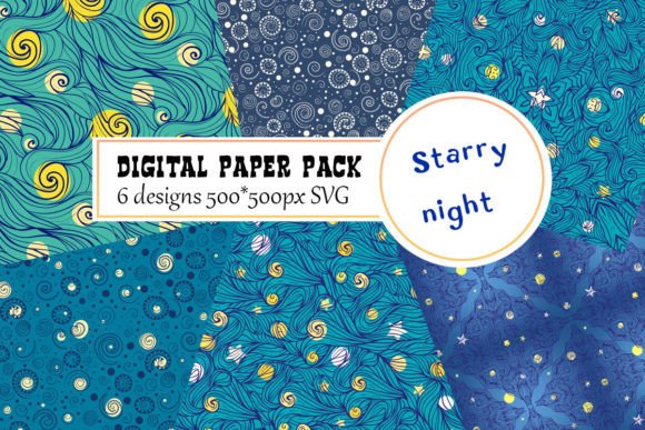 Van Gogh Digital Paper Seamless Patterns: A Strategic Resource for Creative and Business Growth